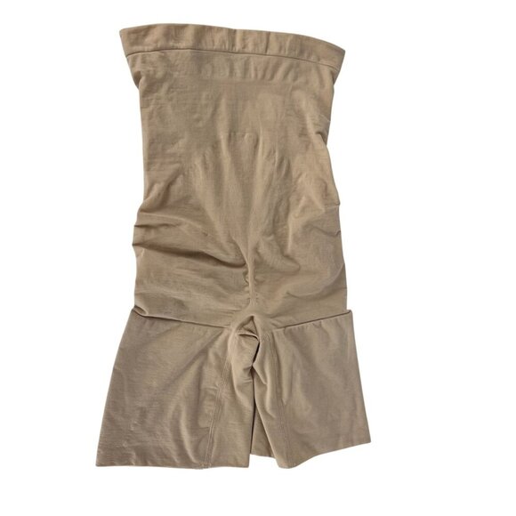 Spanx NEW Power Series High Waist Mid Thigh XL Soft Nude Shapewear Seamless - Picture 2 of 9